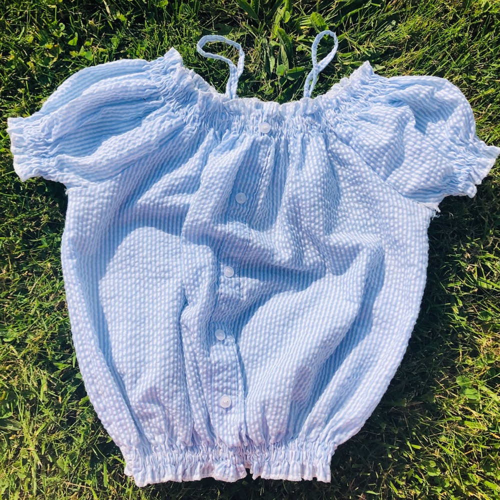 Baby Blue Top